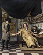 BERCKHEYDE, Job Adriaensz A Notary in His Office oil painting